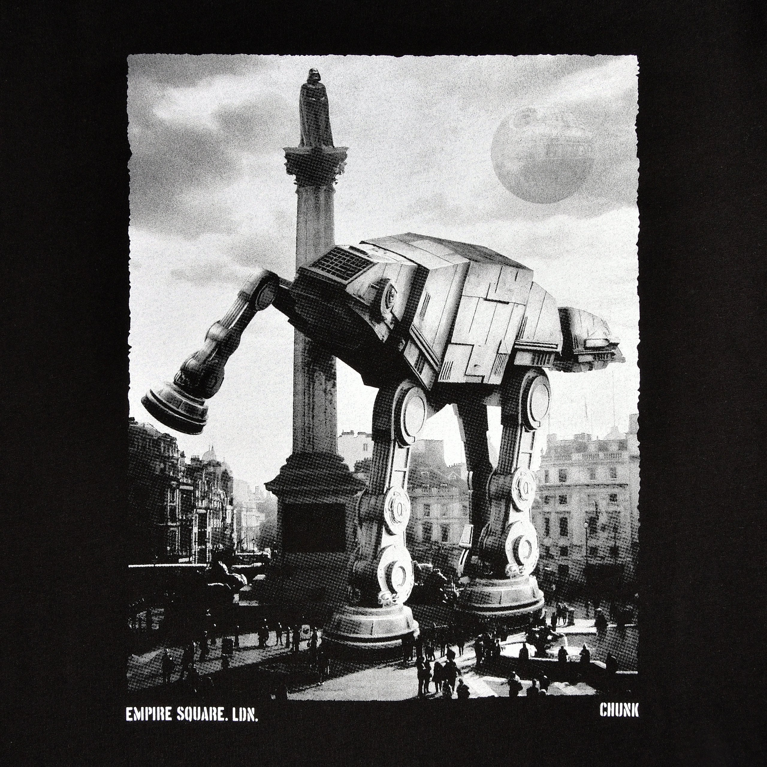 Produktbild Empire Square T-Shirt für Star Wars Fans schwarz