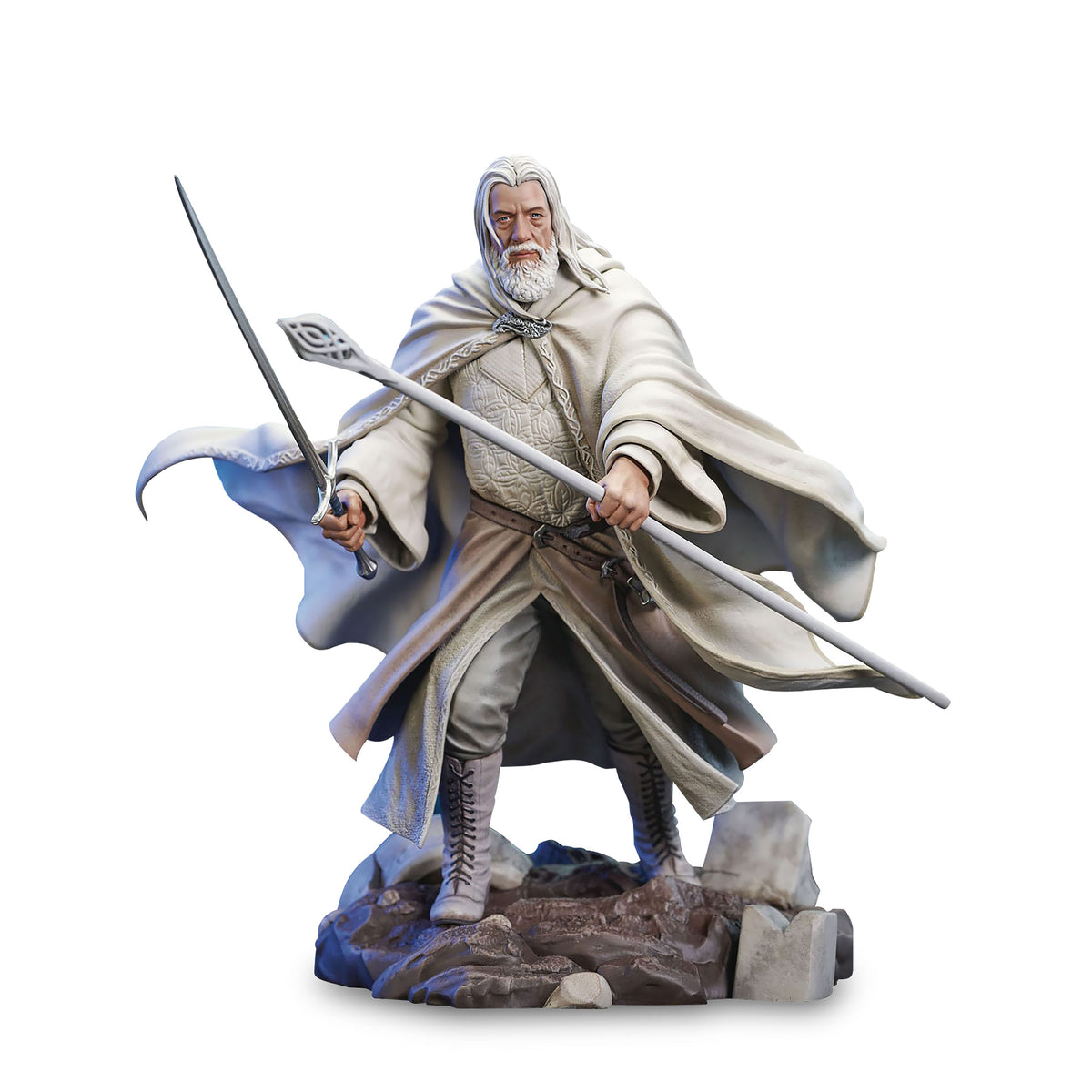 Productafbeelding Heer der Ringen - Gandalf Gallery Deluxe Figuur