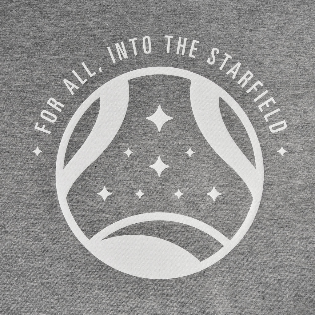 Productafbeelding Starfield - Into The Starfield T-Shirt grijs