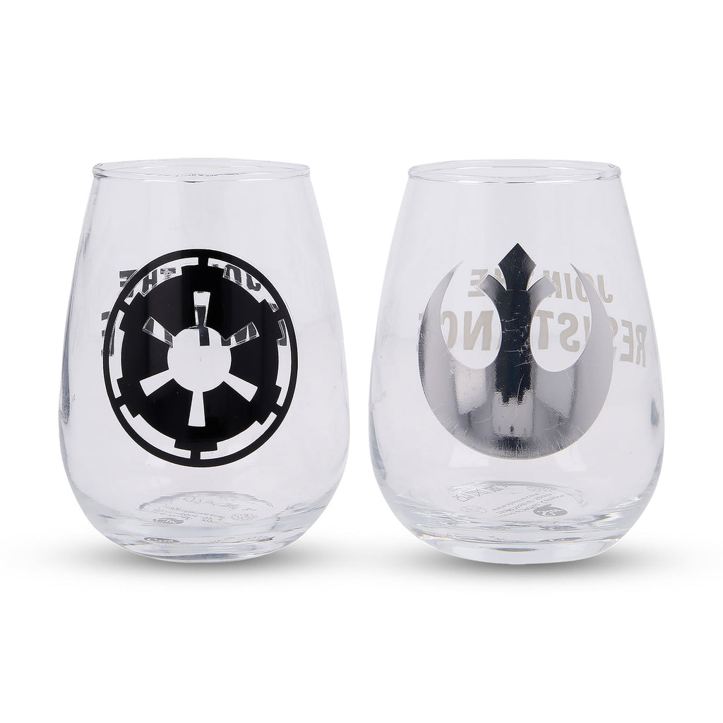Productafbeelding Star Wars - Rebel Alliance vs Empire glazen set van 2