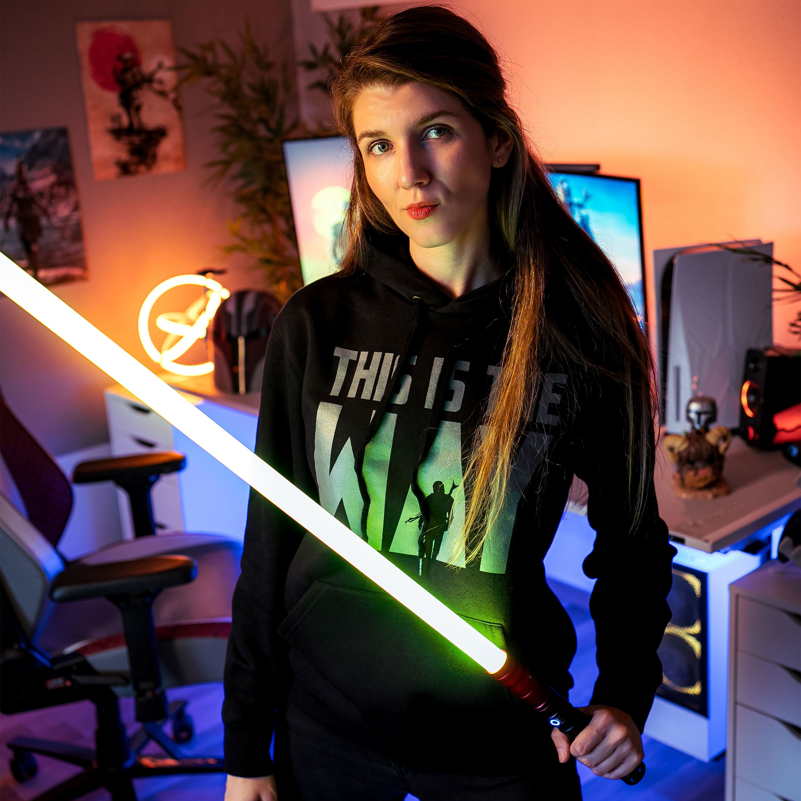 Productafbeelding Dit is de Way hoodie voor Star Wars fans zwart
