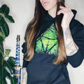 Productafbeelding Master Sword in het bos hoodie voor Zelda fans zwart