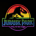 Productafbeelding Jurassic Park - Pride Logo T-Shirt Zwart