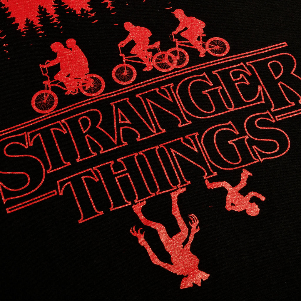 Productafbeelding Stranger Things - Silhouet T-shirt zwart