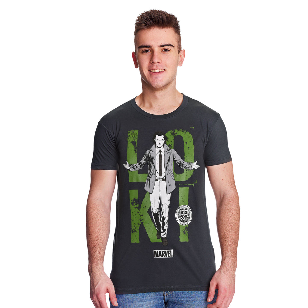 Productafbeelding Loki - Gekleed T-shirt grijs