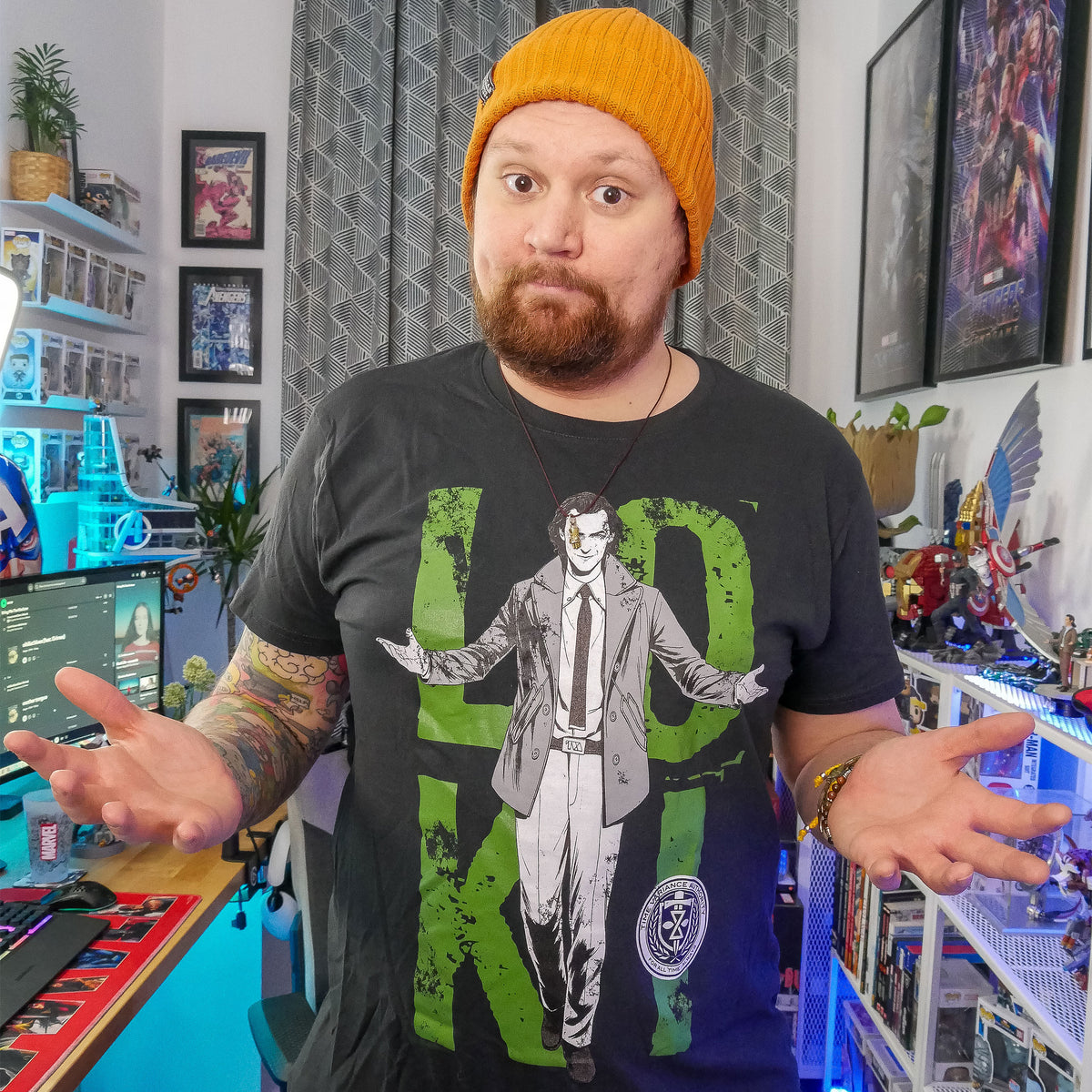 Productafbeelding Loki - Gekleed T-shirt grijs