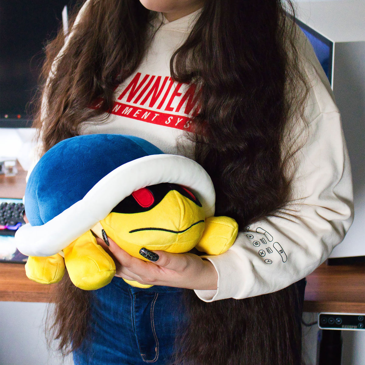 Productafbeelding Super Mario - Buzzy Beetle Mocchi-Mocchi Pluche Figuur