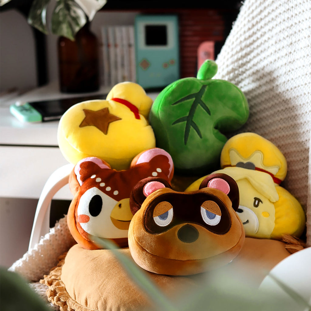 Image produit Animal Crossing - Figure en peluche du logo Feuille