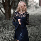 Productafbeelding Wednesday - Darkness Mini Jurk
