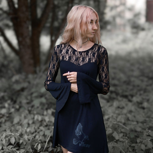 Image produit Mercredi - Mini Robe Darkness