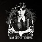 Productafbeelding Wednesday - Black Sheep T-Shirt Zwart