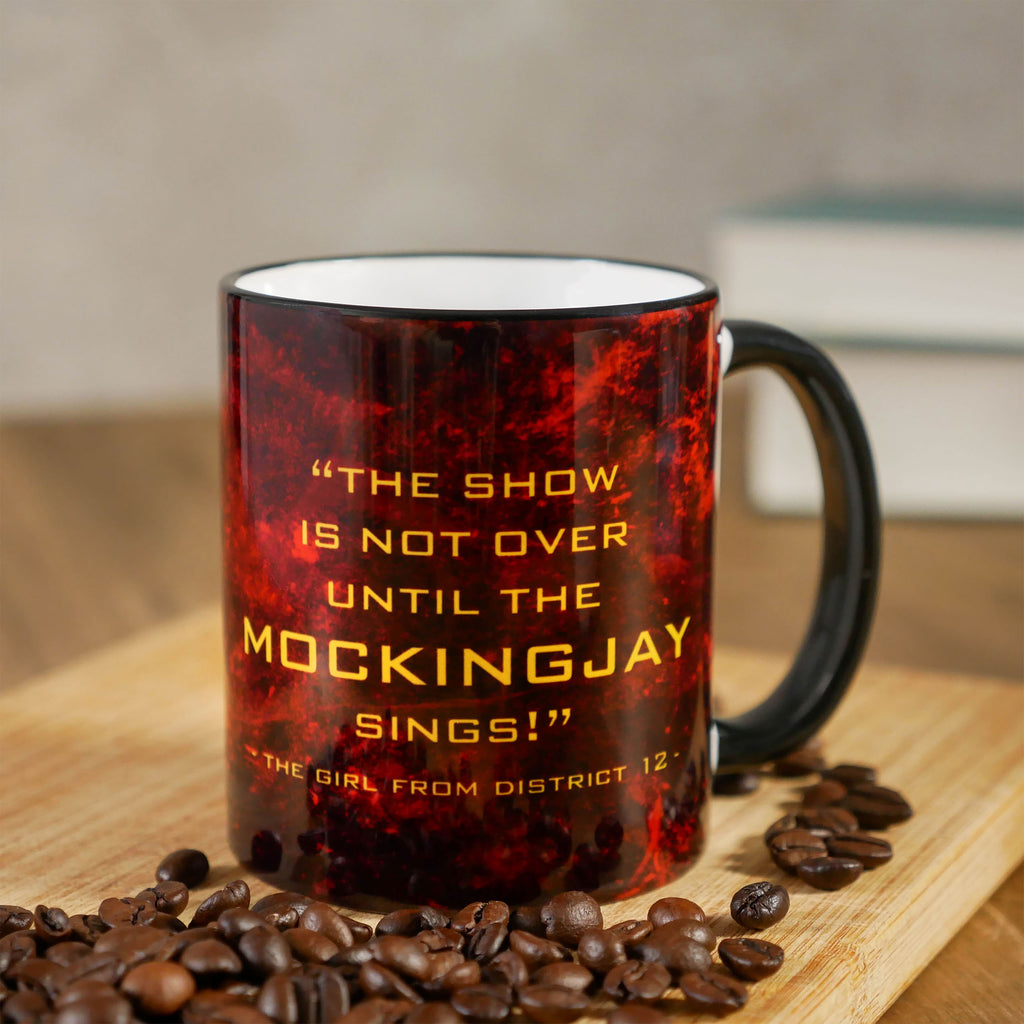 Image produit Tasse Oiseau Moqueur et Serpent pour les fans de Hunger Games