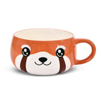 Produktbild Roter Panda Kawaii Tasse mit Deckel für Anime Fans