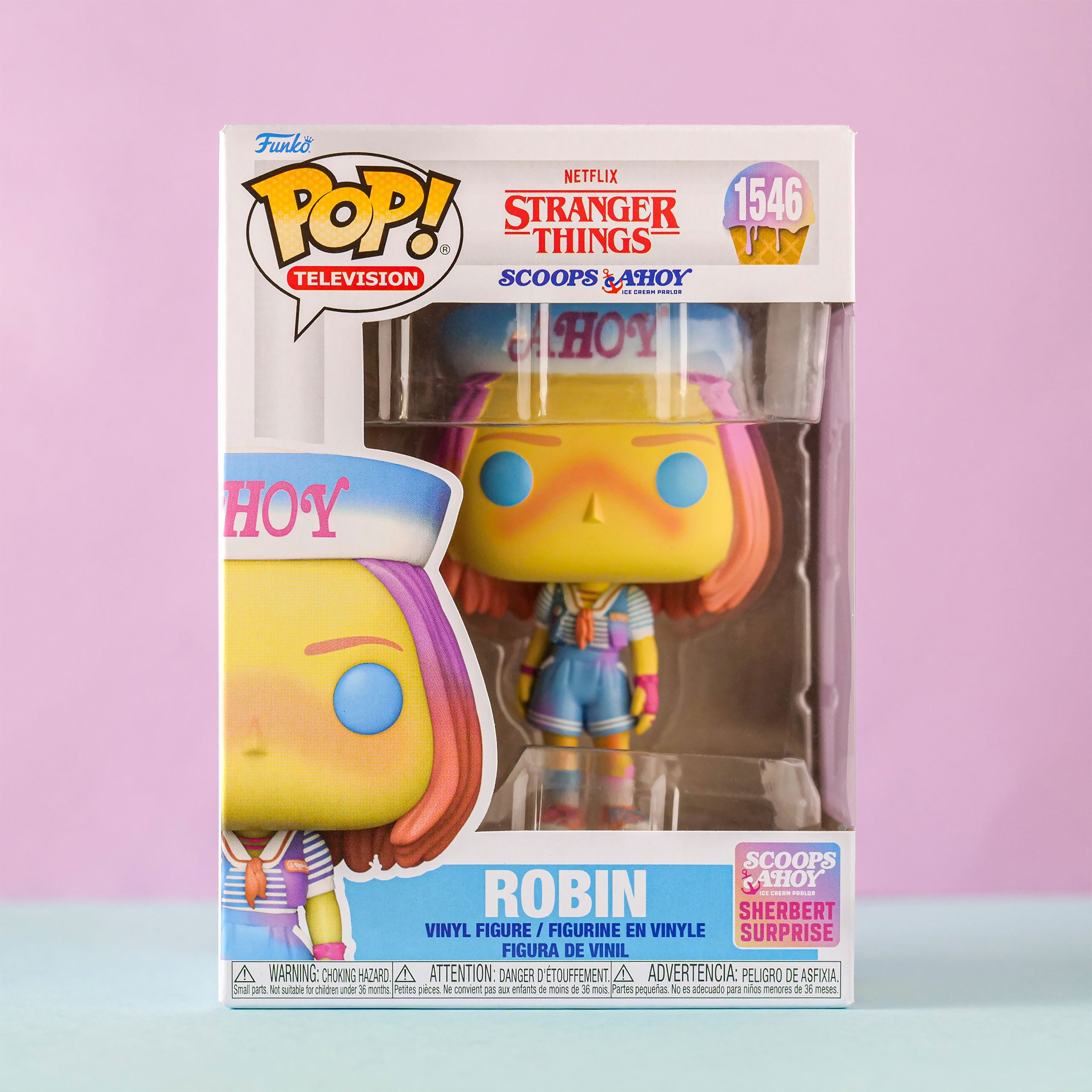 Productafbeelding Stranger Things - Robin (Scoops Ahoy) Funko Pop Figuur