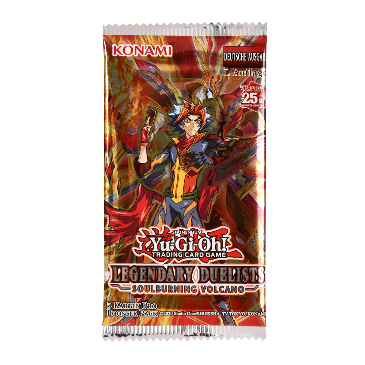 Productafbeelding Yu-Gi-Oh! - Legendarische Duelisten: Zielenbrandende Vulkaan Verzamelkaarten
