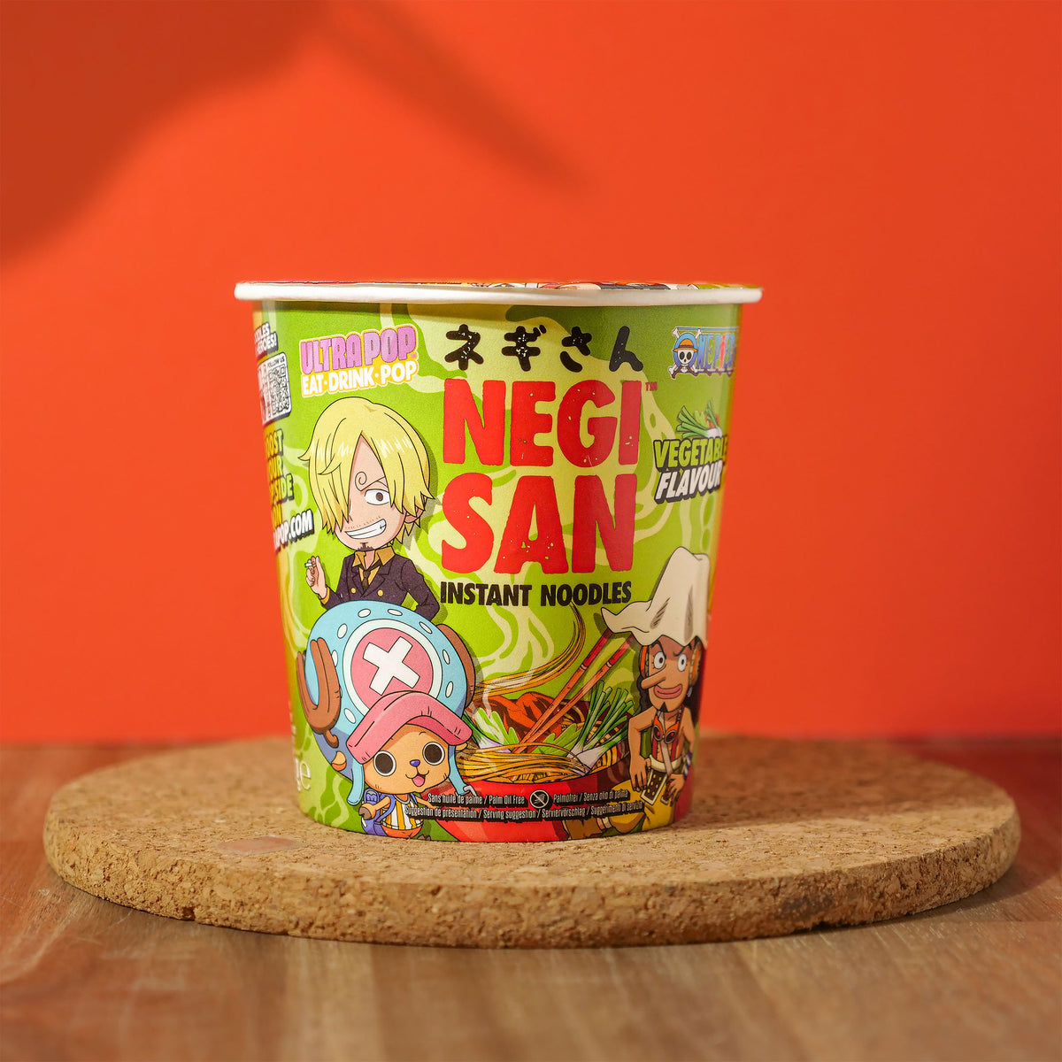 Image produit One Piece Ramen - Sanji, Usopp et Chopper Noodles Instantanées aux Légumes