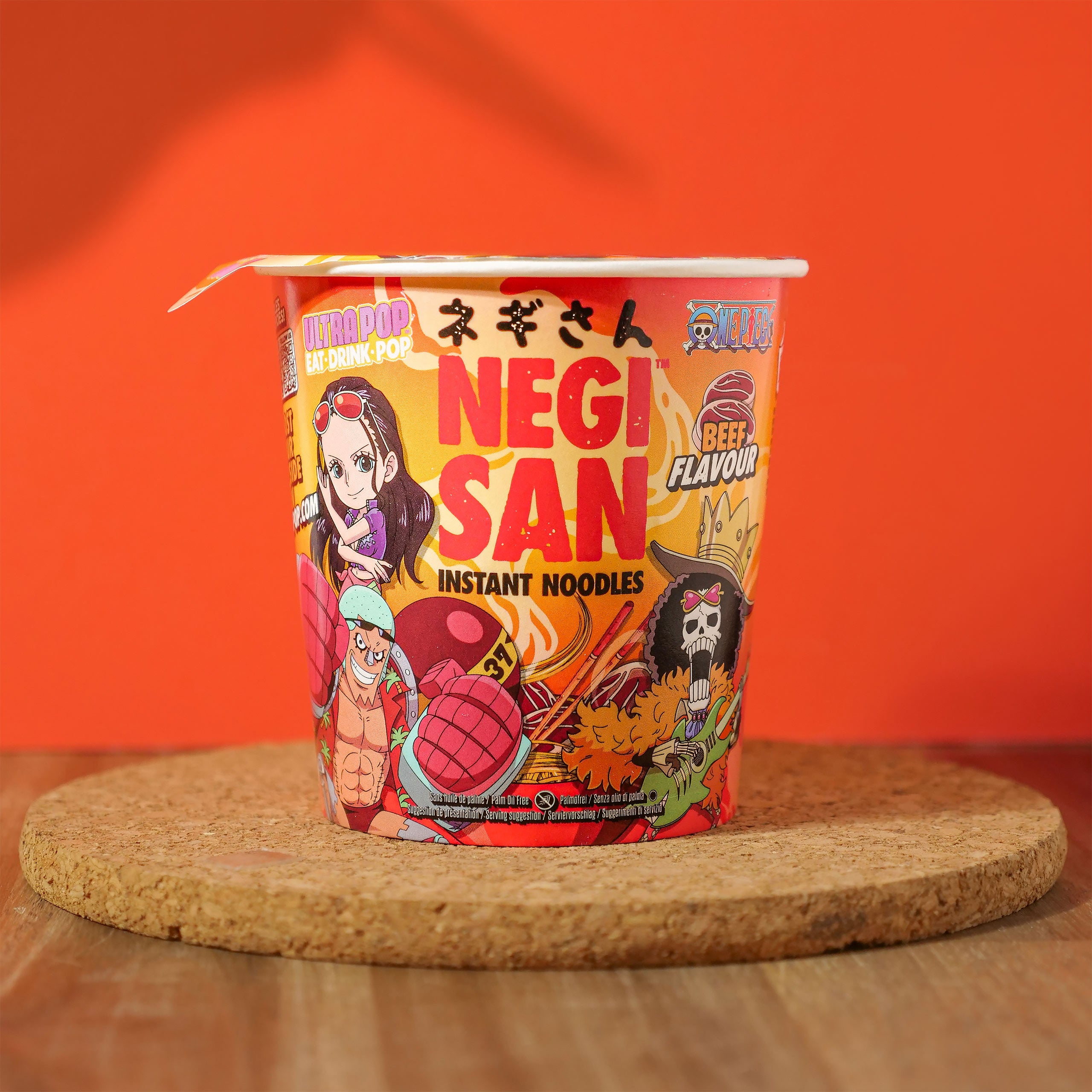 Image produit One Piece Ramen - Robin, Franky et Brook Boeuf Nouilles Instantanées