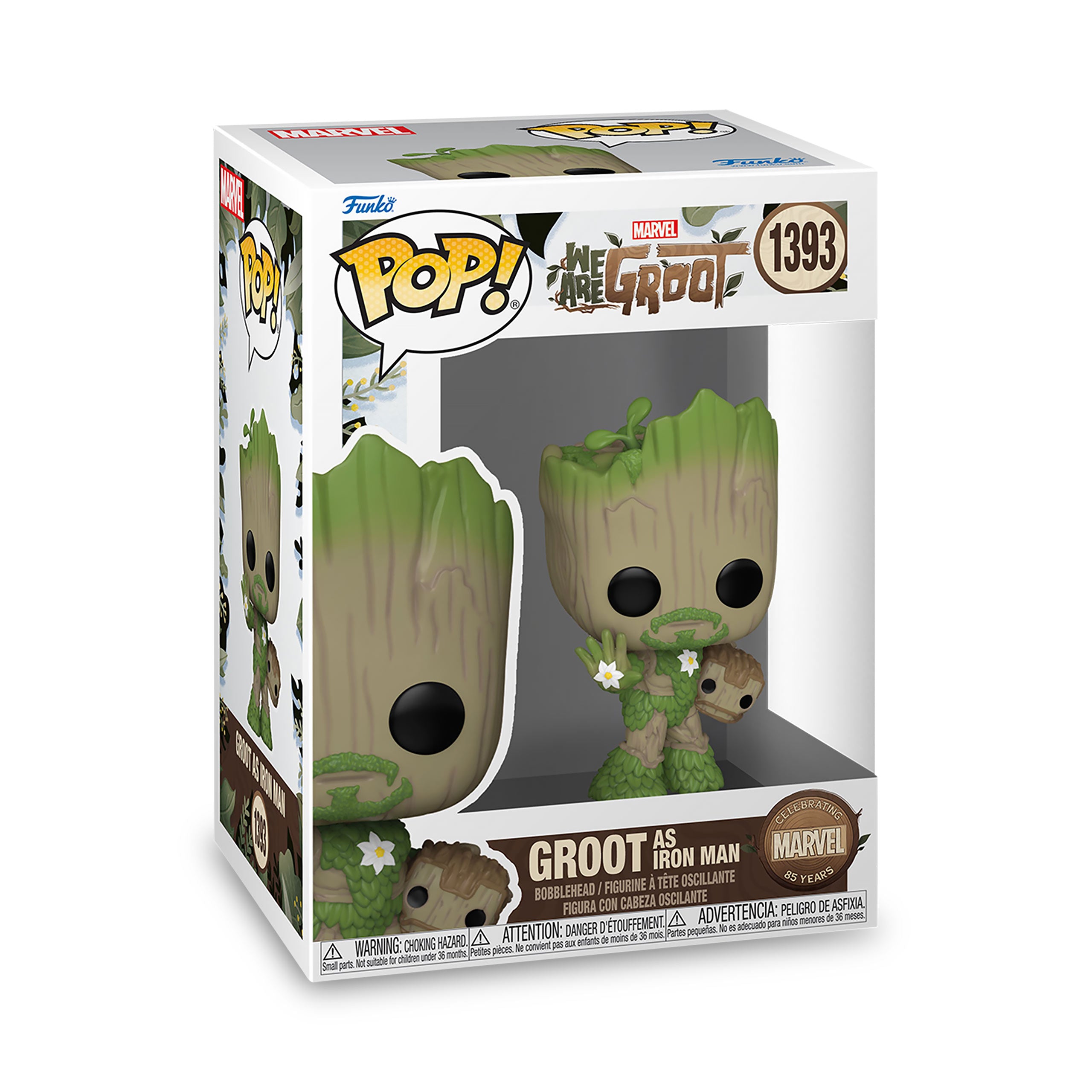 Productafbeelding Marvel - We zijn Groot Iron Man Funko Pop Bobblehead Figuur