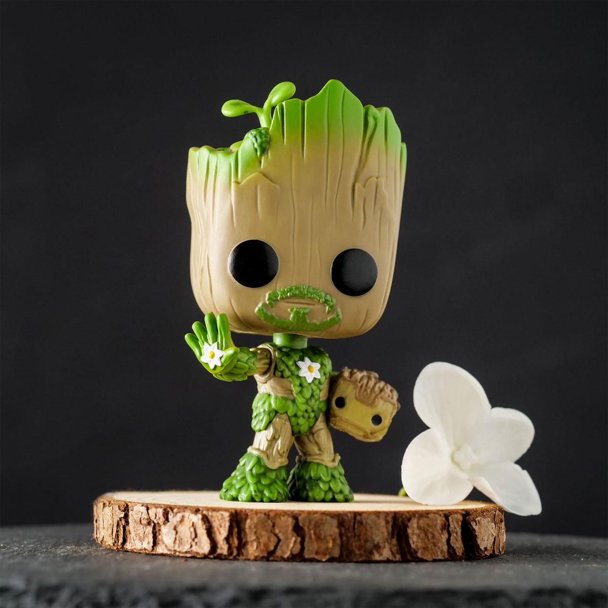 Productafbeelding Marvel - We zijn Groot Iron Man Funko Pop Bobblehead Figuur