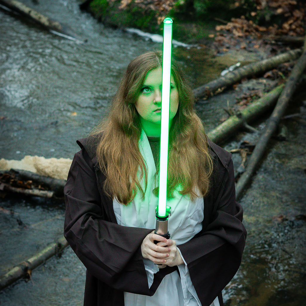 Image produit Star Wars - Sabre Laser Yoda Force FX Elite Black Series