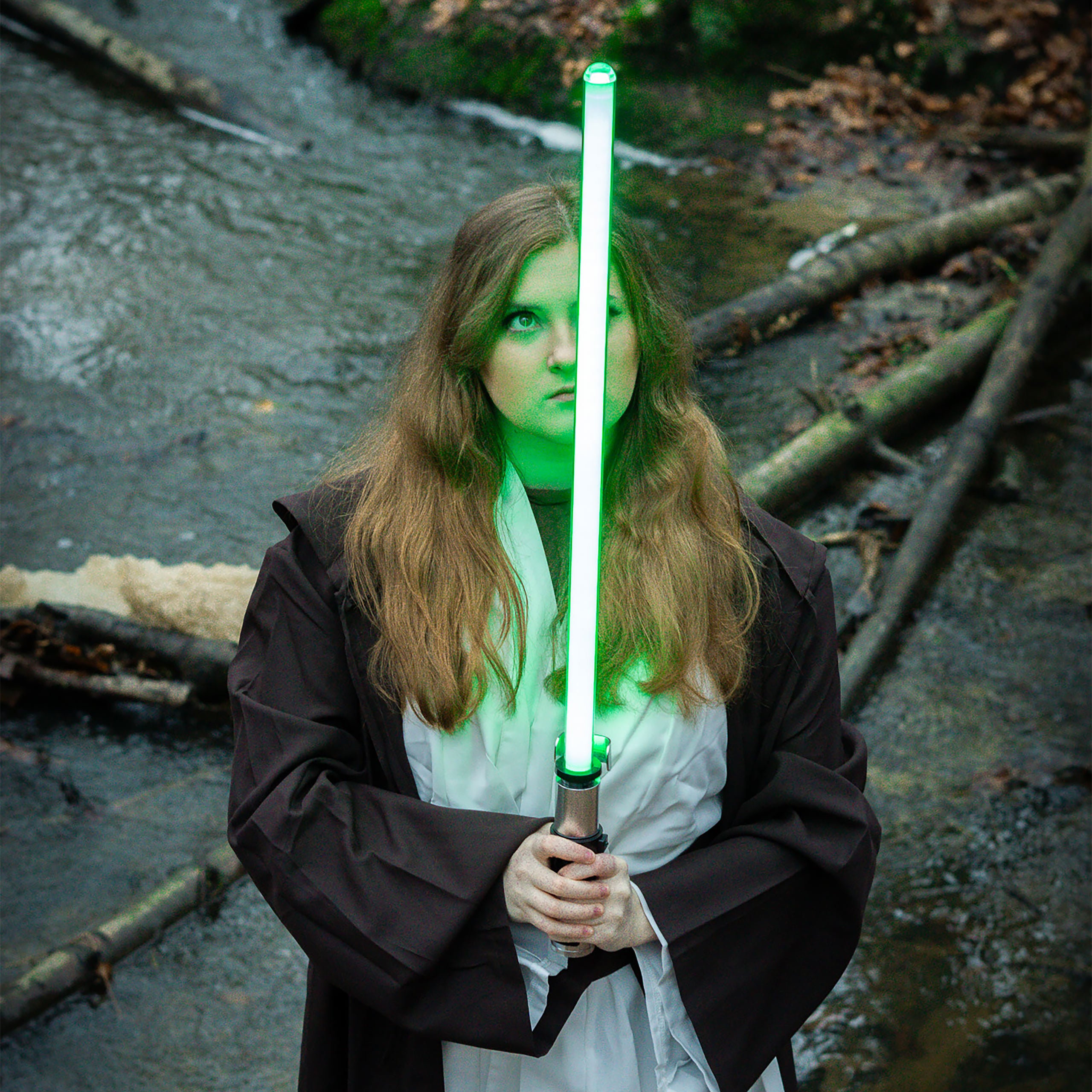 Image produit Star Wars - Sabre Laser Yoda Force FX Elite Black Series