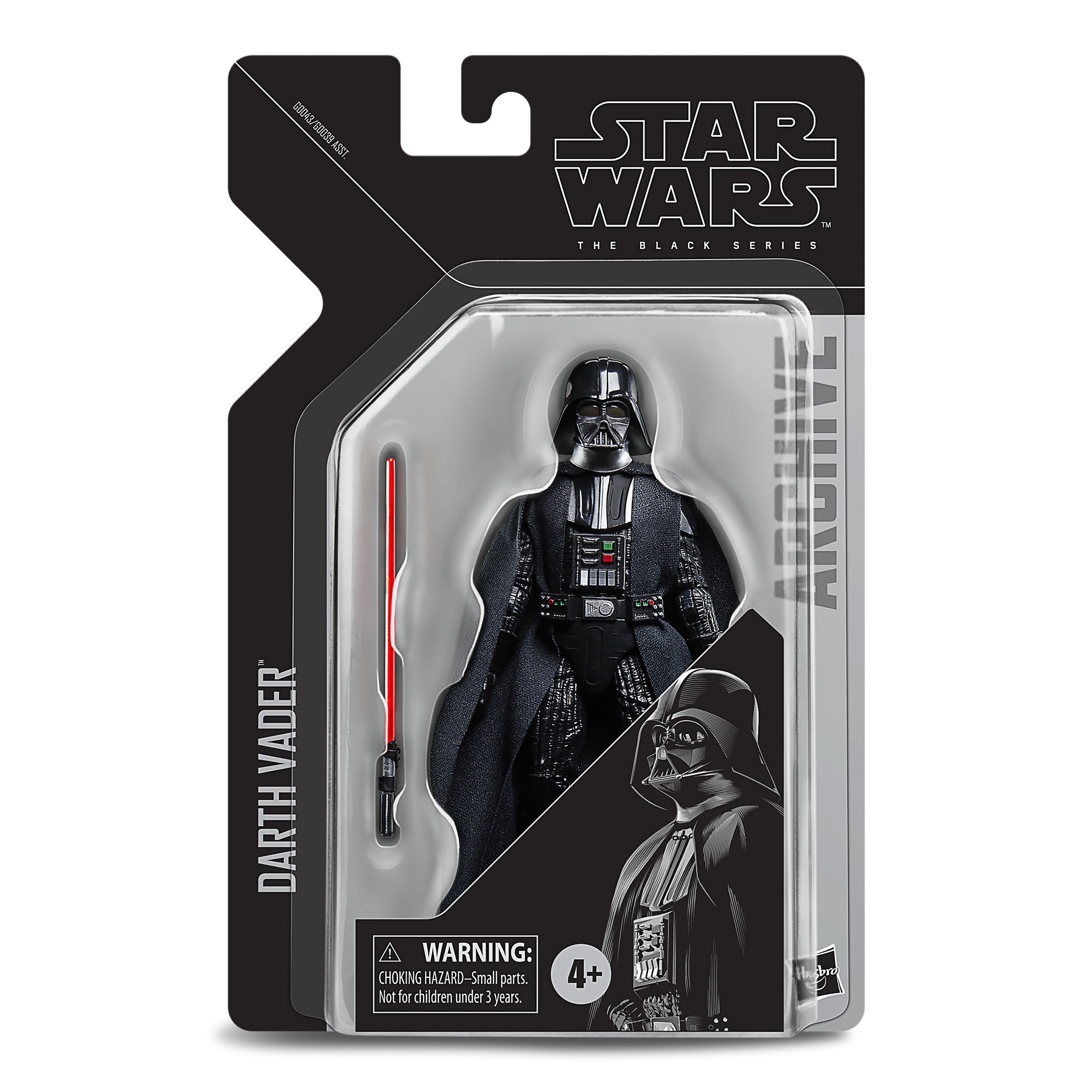 Image produit Star Wars - Darth Vader avec sabre laser série noire figurine d'action