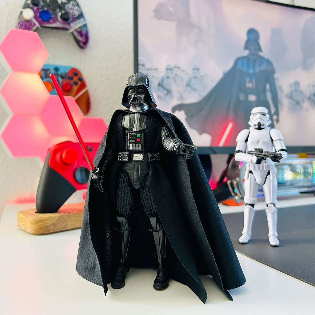 Image produit Star Wars - Darth Vader avec sabre laser série noire figurine d'action