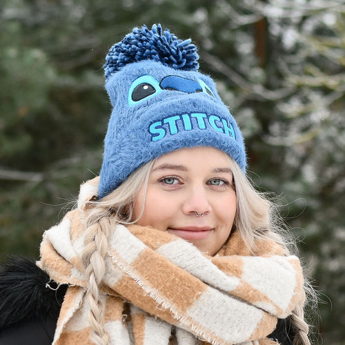 Productafbeelding Stitch Muts met Pompon - Lilo & Stitch