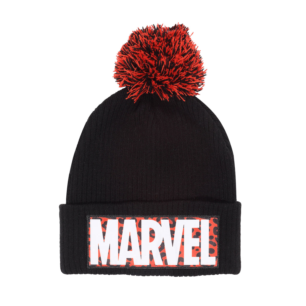 Produktbild Marvel - Logo Mütze mit Bommel