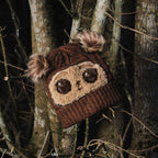 Productafbeelding Star Wars - Wicket Gezicht Muts met Pom Poms