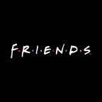 Productafbeelding Friends - Logo T-Shirt zwart