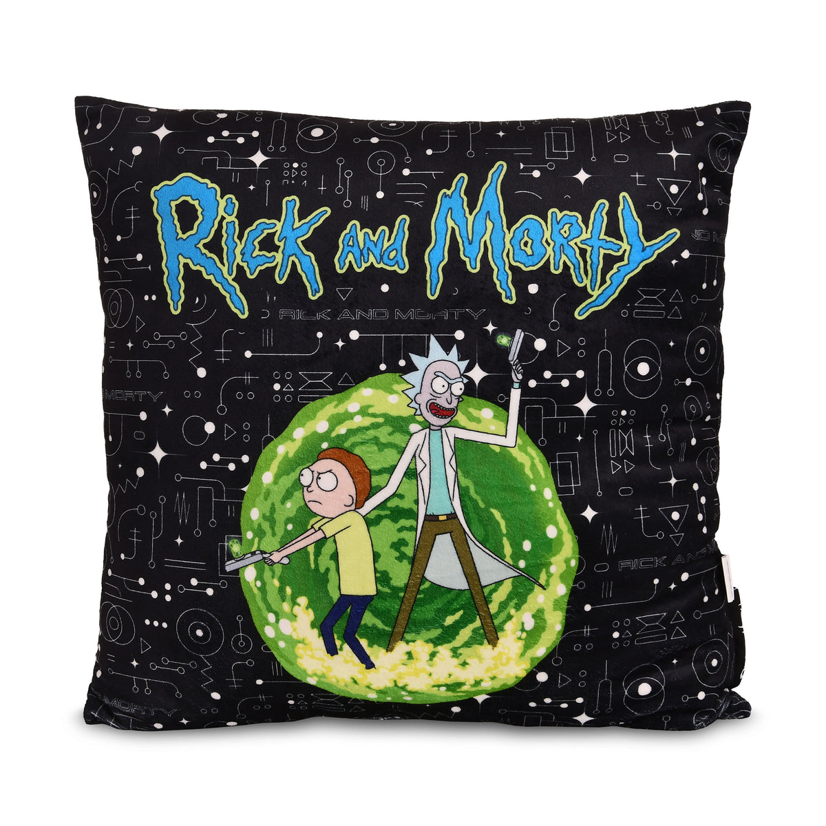 Productafbeelding Rick en Morty - Portal en Science Kussen