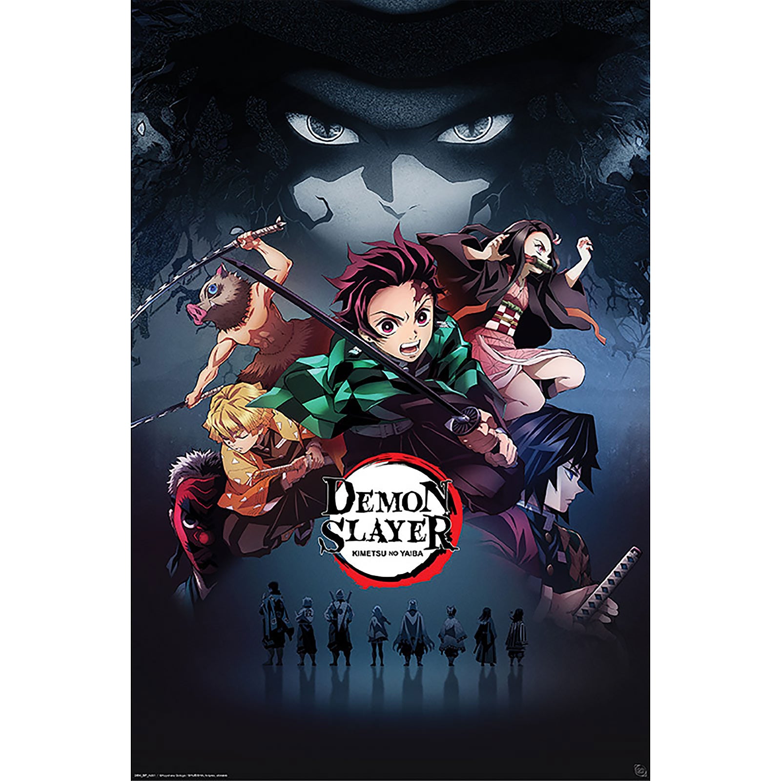 Image produit Demon Slayer - Poster Maxi de Groupe