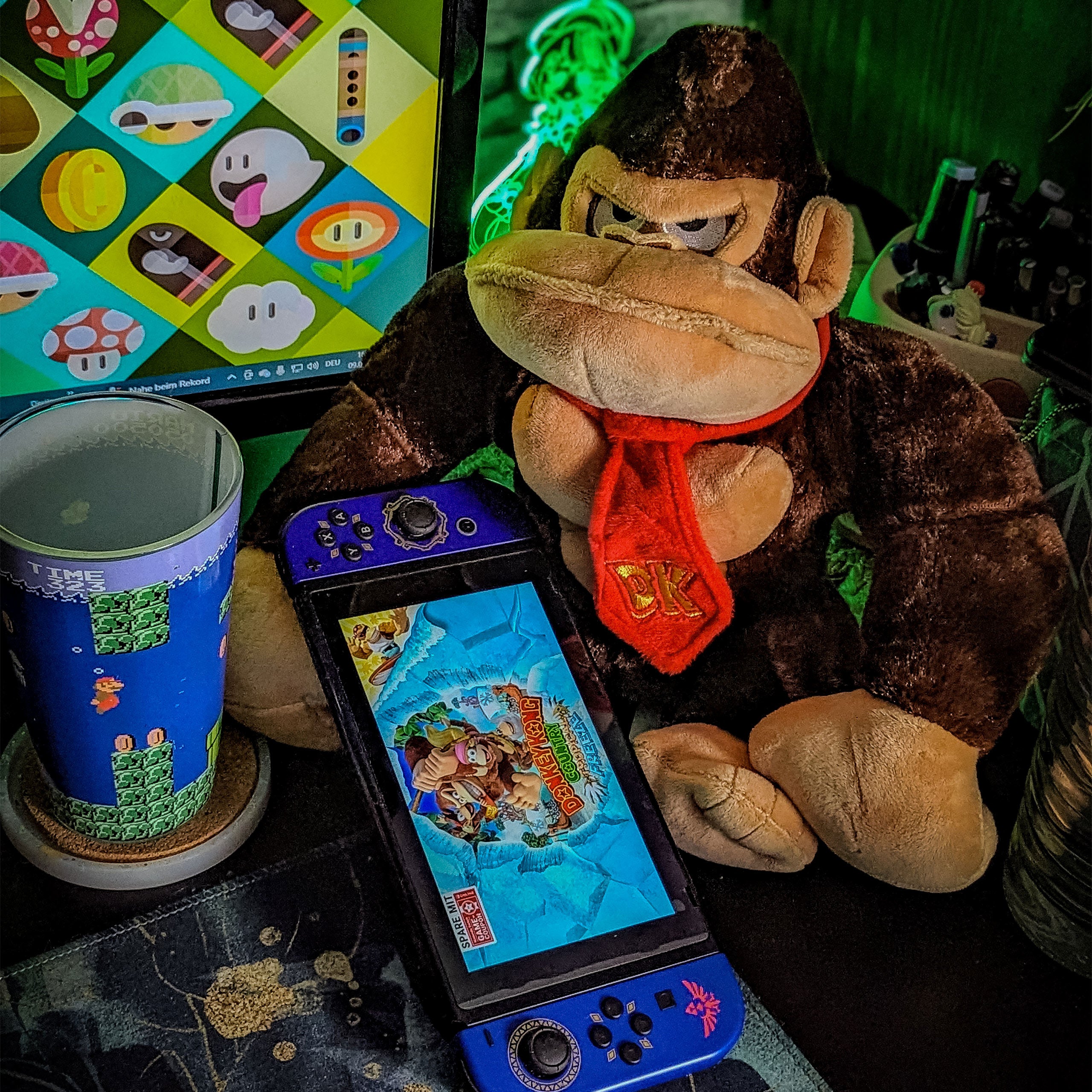Productafbeelding Donkey Kong Knuffel Figuur - Super Mario