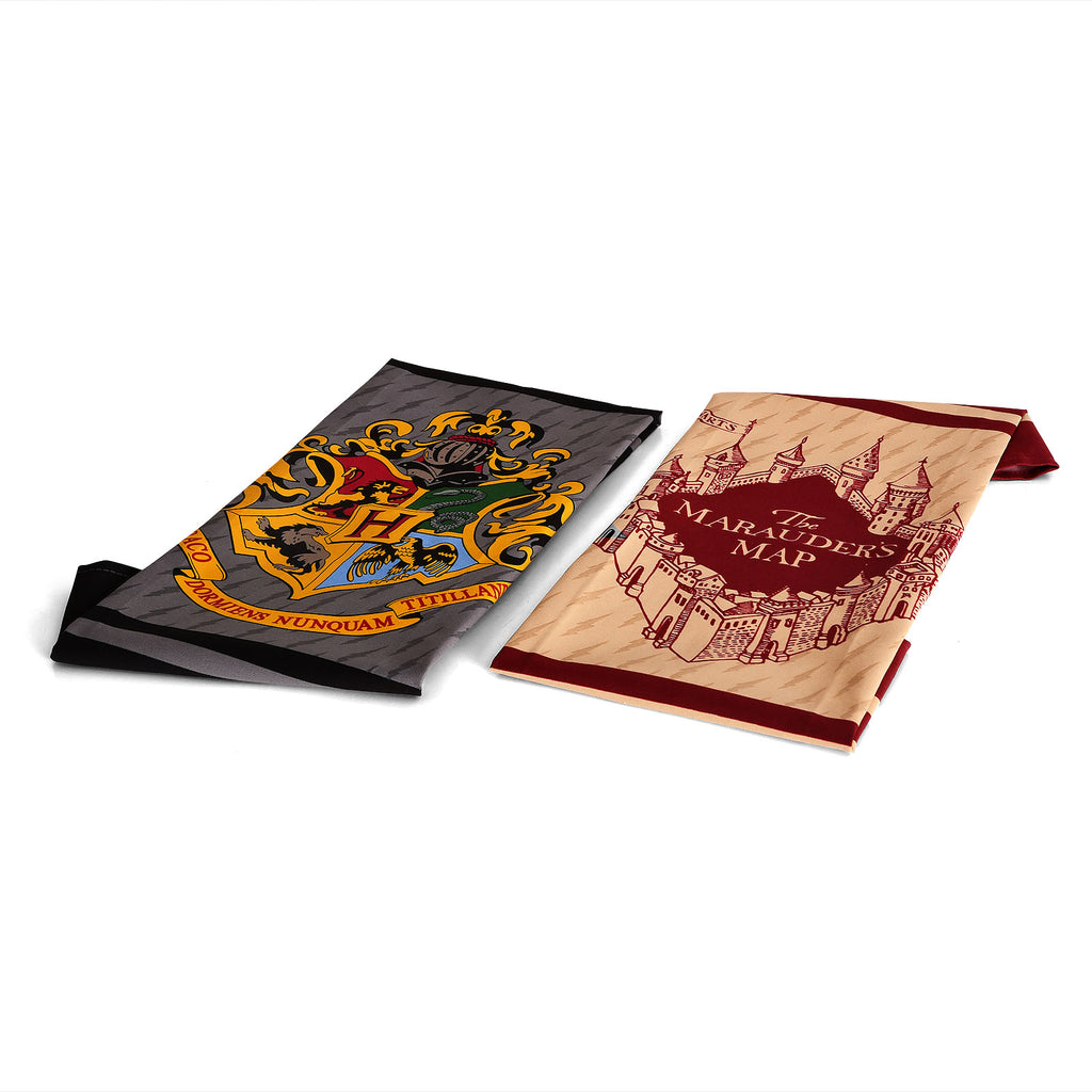Produktbild Hogwarts und Karte des Rumtreibers Geschirrtücher Set - Harry Potter
