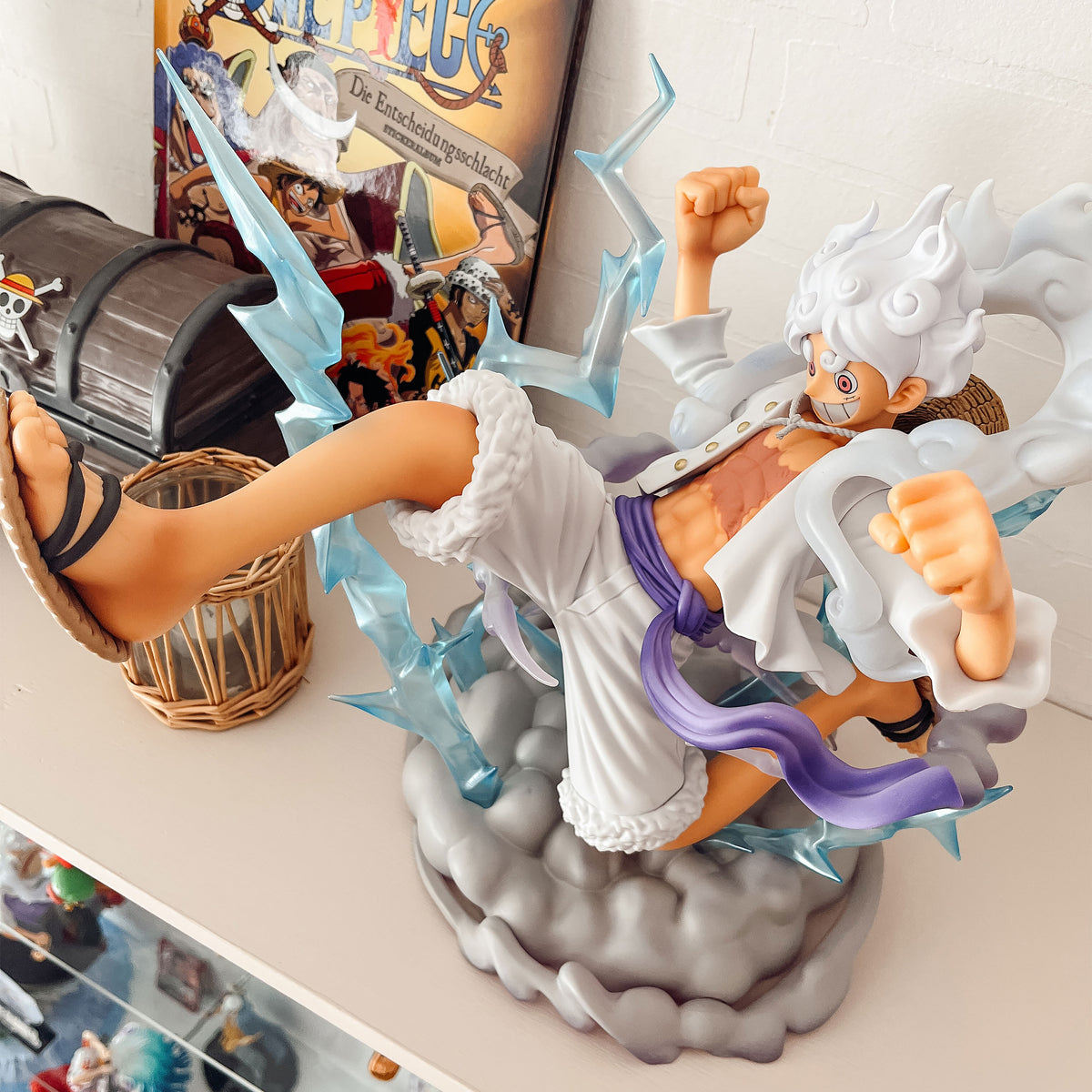 Image produit One Piece: Gear 5 - Statue Géante de Monkey D. Luffy