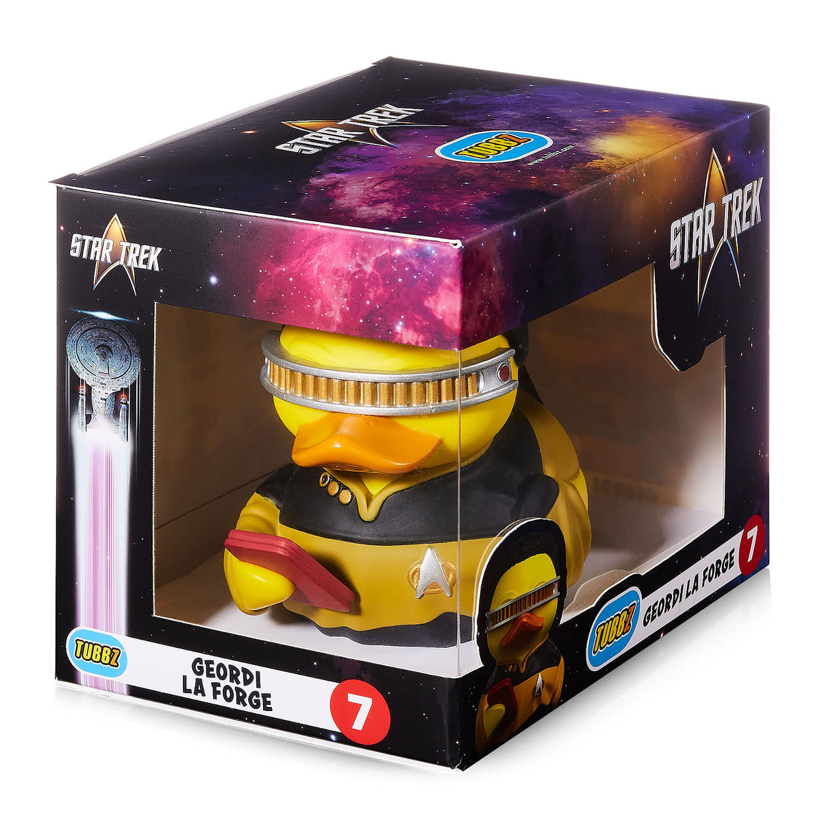 Productafbeelding Star Trek - Geordi La Forge TUBBZ Decoratieve Eend