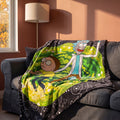 Image produit Rick and Morty - Plaid polaire Portal