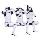 Productafbeelding Original Stormtrooper Don't See Hear Speak Figuren Set Zittend