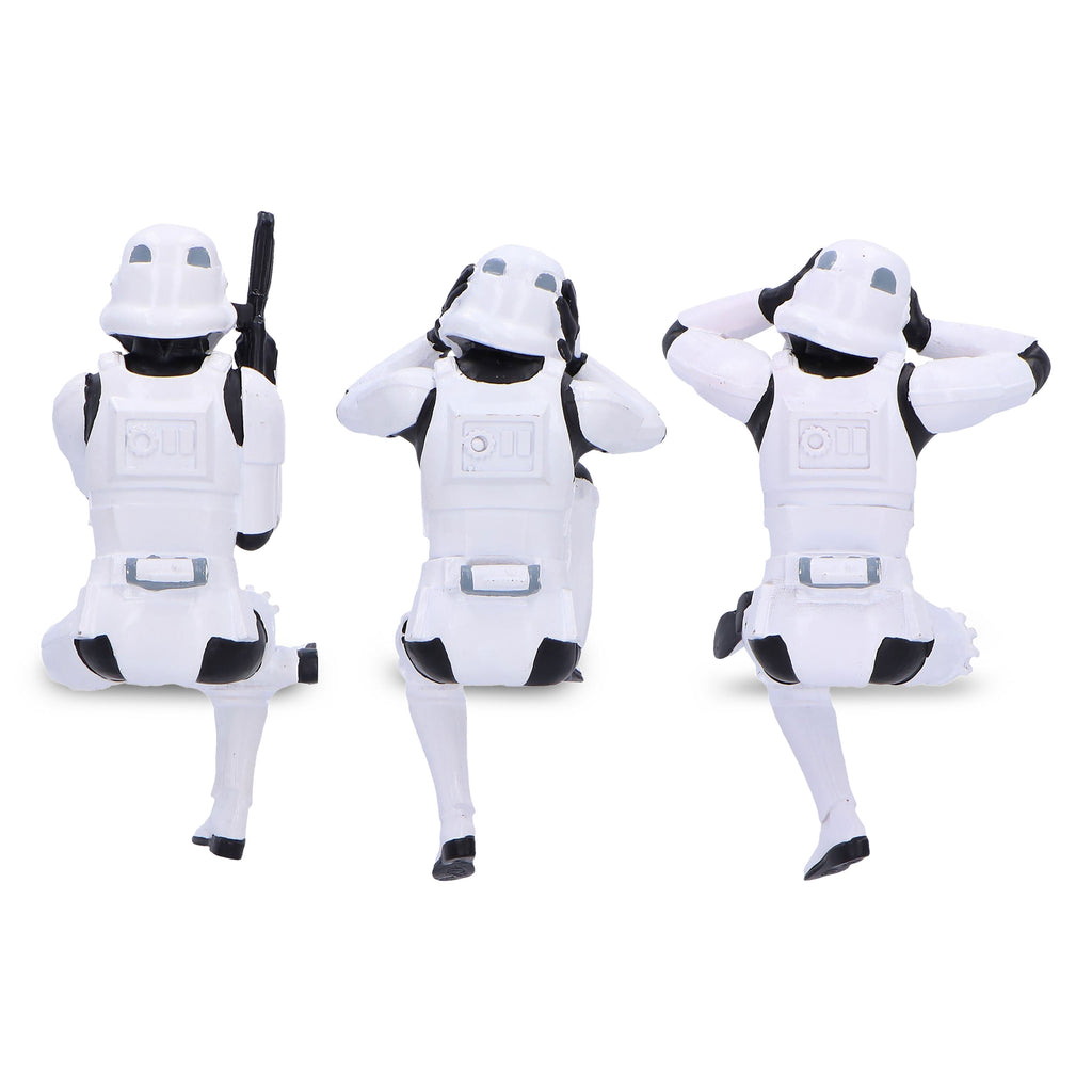 Productafbeelding Original Stormtrooper Don't See Hear Speak Figuren Set Zittend