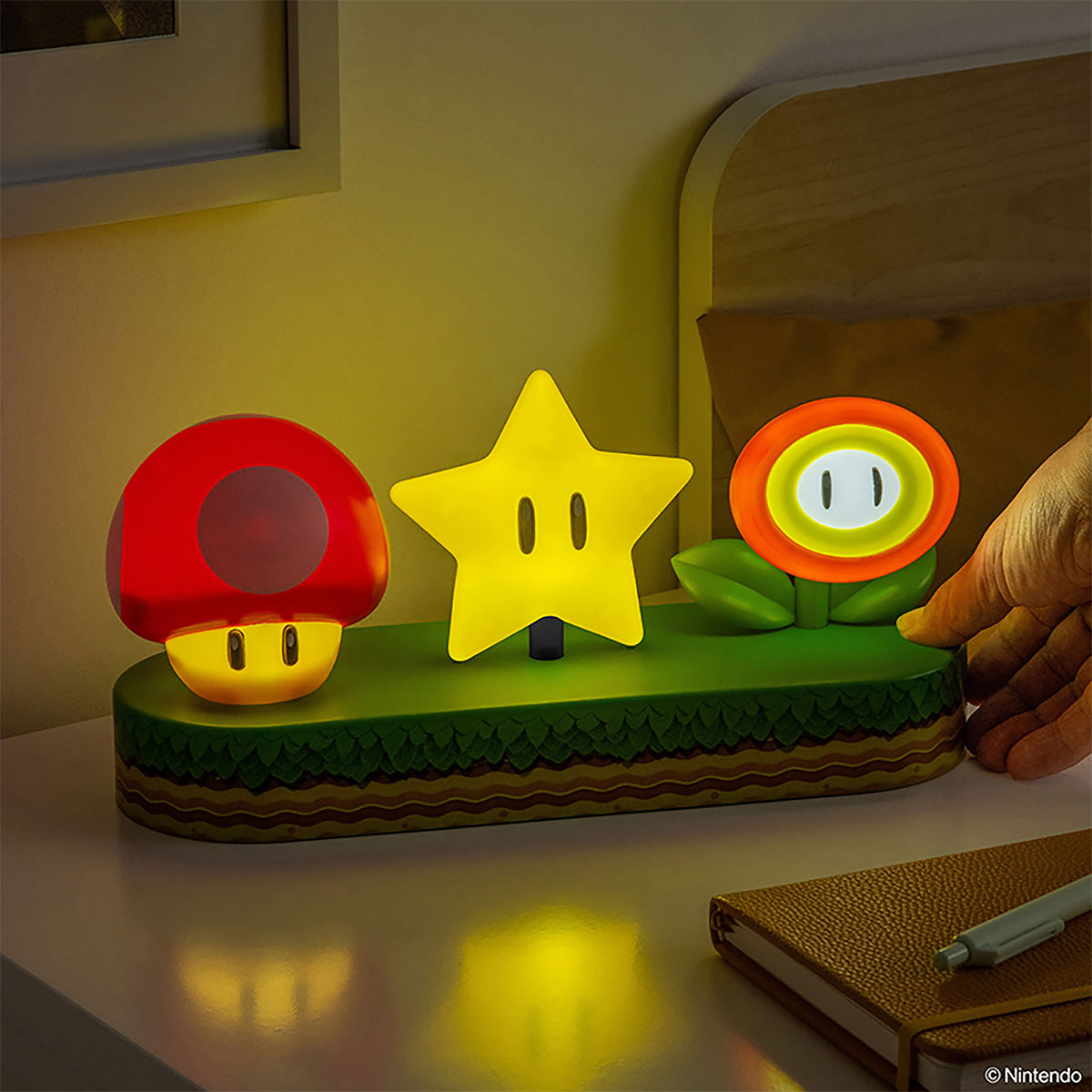 Productafbeelding Super Mario - Icons Tafellamp