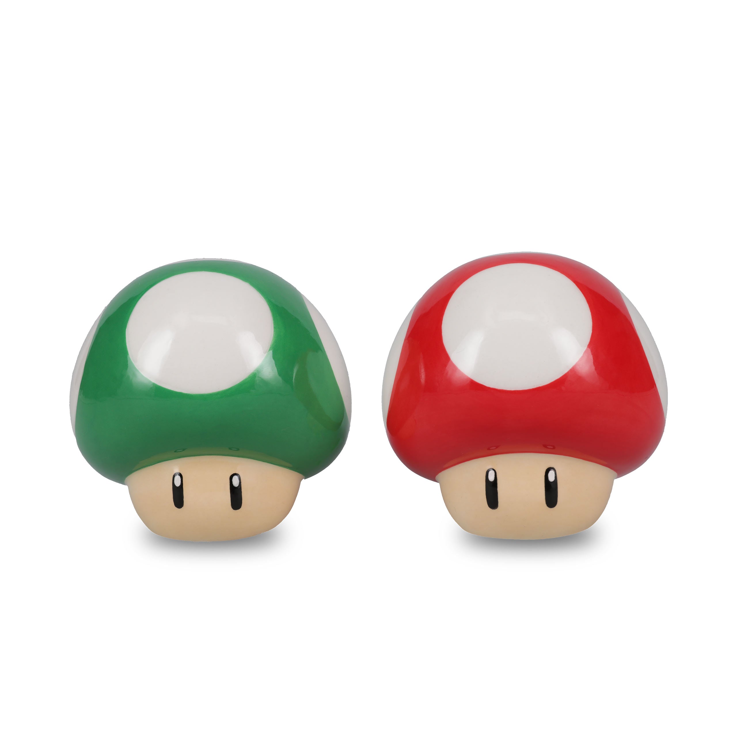 Productafbeelding Super Mario - Super Paddestoel en 1 UP Paddestoel Zout & Peperstrooiers
