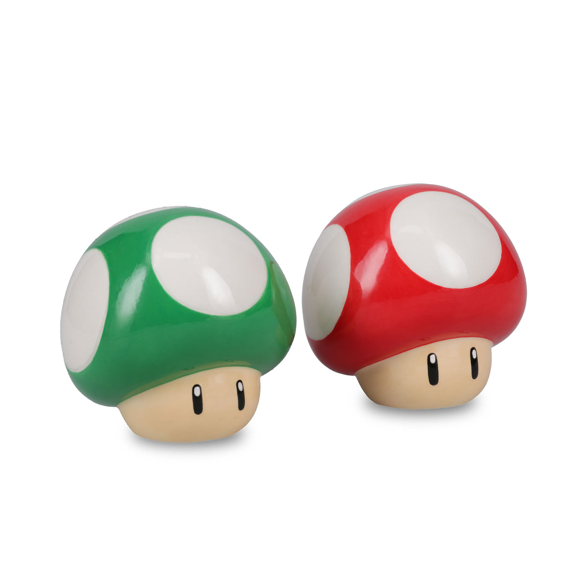 Productafbeelding Super Mario - Super Paddestoel en 1 UP Paddestoel Zout & Peperstrooiers