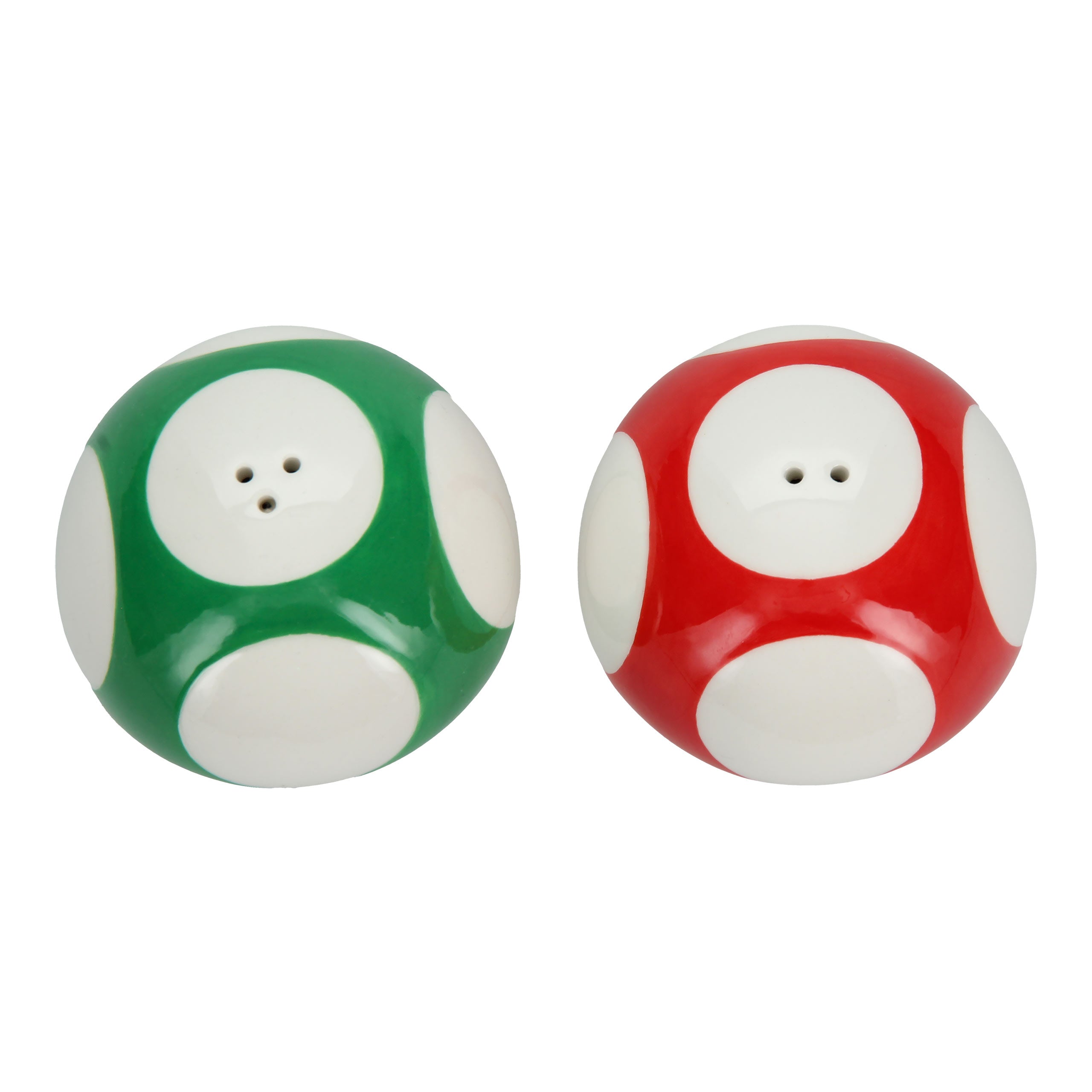 Produktbild Super Mario - Super Pilz und 1 UP Pilz Salz & Pfefferstreuer