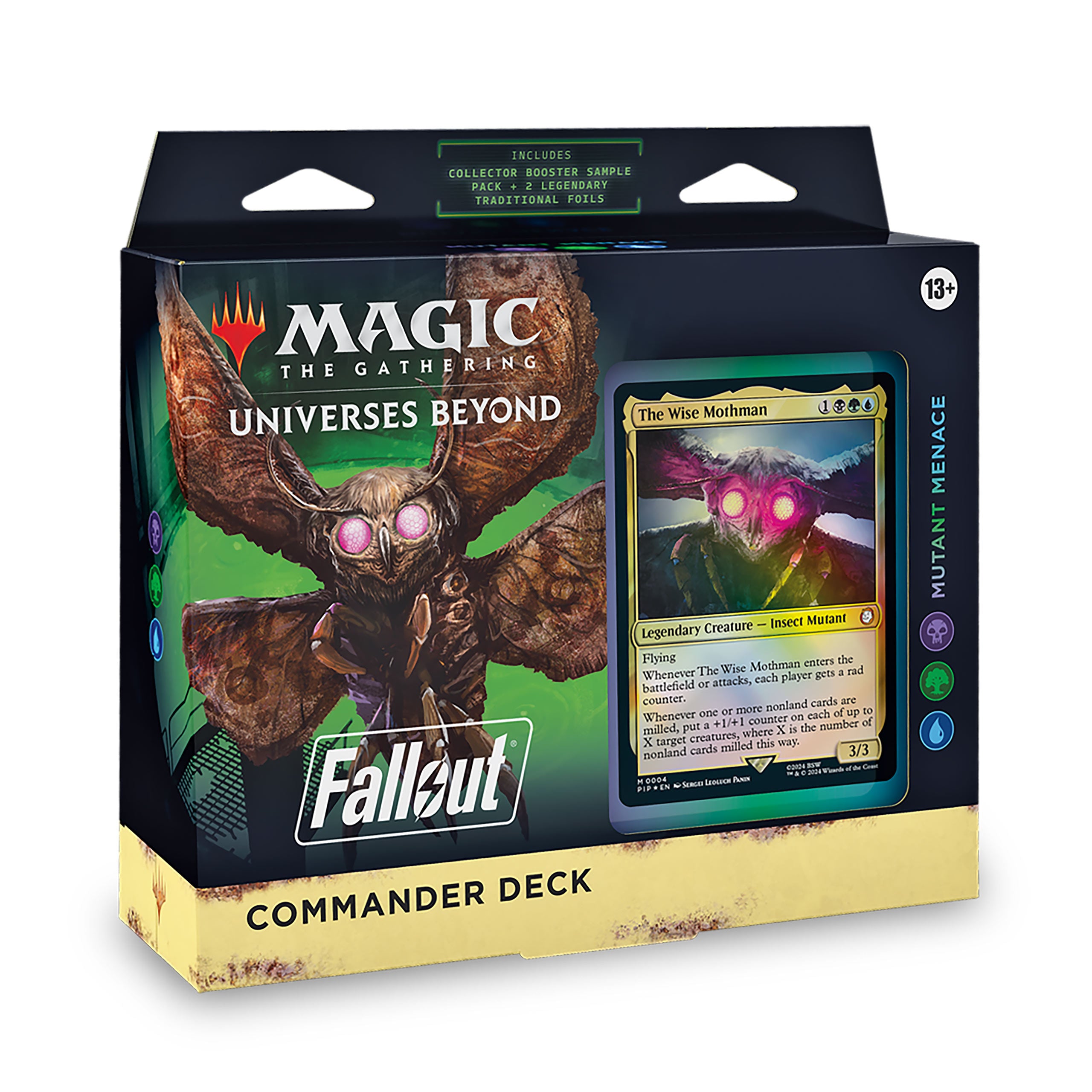 Productafbeelding Fallout - Mutant Menace Commander Deck Engelse Versie - Magic the Gathering