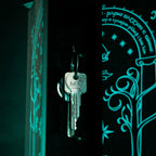Image produit Le Seigneur des Anneaux - Boîte à clés Les Portes de Durin avec effet phosphorescent