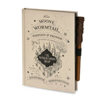 Productafbeelding Harry Potter - De Zwervende Kaart Notitieboek met UV Toverstaf Pen