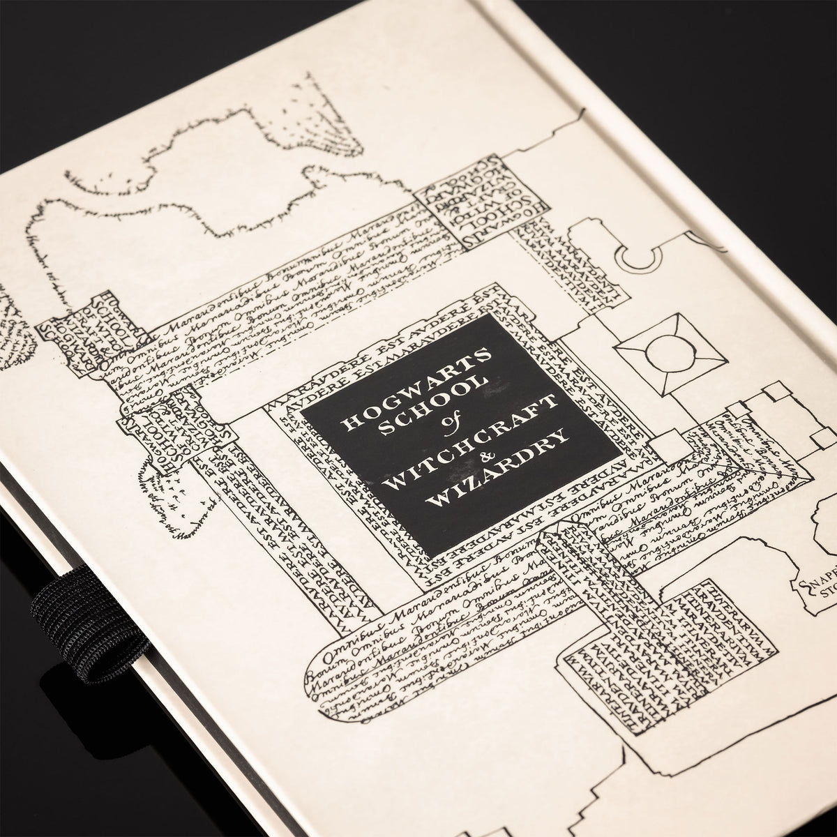 Productafbeelding Harry Potter - De Zwervende Kaart Notitieboek met UV Toverstaf Pen