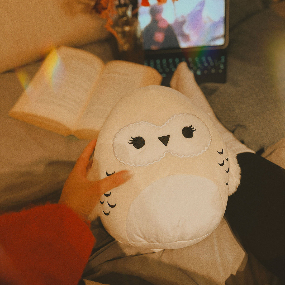 Productafbeelding Hedwig Squishmallows Pluche Figuur - Harry Potter