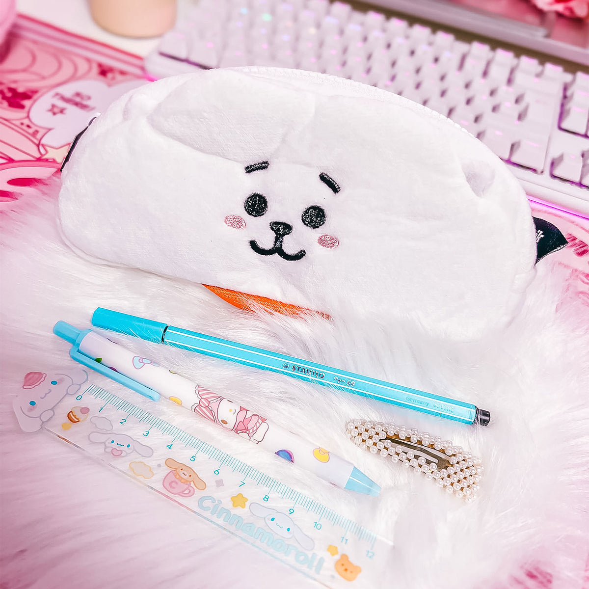Image produit Line Friends - BT21 RJ Trousse en Peluche